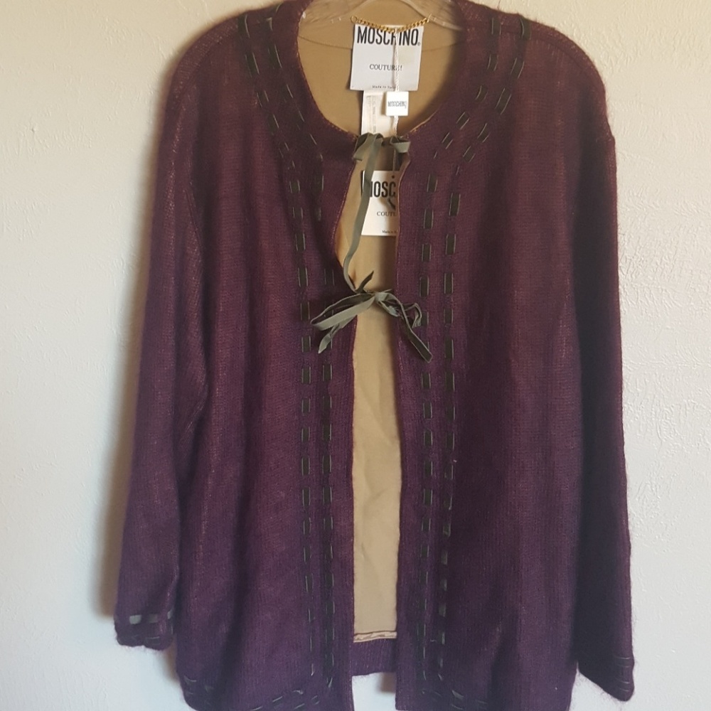 Moschino Couture wool cardigan